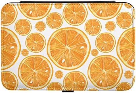 אמליבור תפוזים פירות נסיעות תכשיטי מקרה עור מפוצל נייד תכשיטי תיבת נסיעות תכשיטי ארגונית קטן תכשיטי