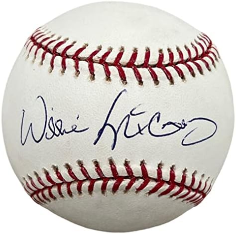 ווילי מקובי החתום על MLB Major League Baseball PSA - כדורי חתימה