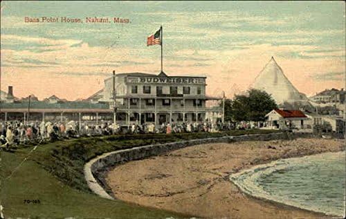 בית הבס פוינט נהאנט, מסצ'וסטס מ.א. גלויה עתיקה מקורית 1910