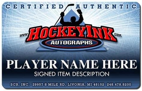 פייר פילוטה חתימה וחתום שיקגו בלקוהוקס 8 x 10 צילום - 70292 - תמונות NHL עם חתימה חתימה