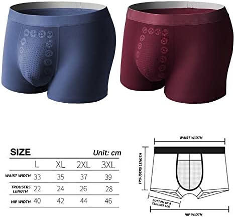BMISEGM מתאגרפים לגברים תחתונים אנרגיה שדה אנרגיה תחתונים אנרגיה אנרגיה מכנסיים מכנסיים צמיחה גברית