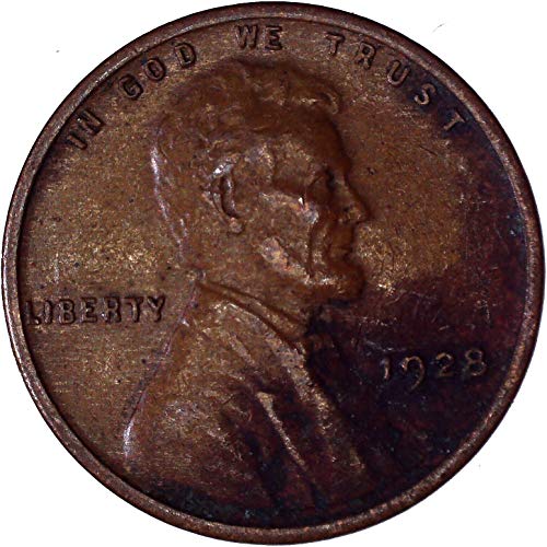 1928 Lincoln Weat Cent 1c Fair