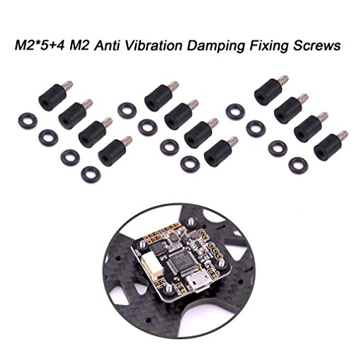 M2 ברגים קבועים אנטי-כיבוי הרכבה על חומרת חומרה עמדות גומי לבקר FPV Drone F3 F4 MINI Flight Controller