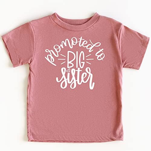 זית אוהב אפל לקדם גדול אחות צבעוני הכרזה חולצה עבור תינוק ופעוט בנות אח תלבושות