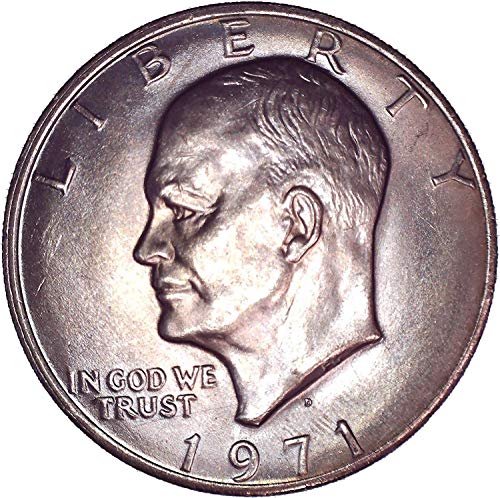 1971 D Eisenhower IKE דולר $ 1
