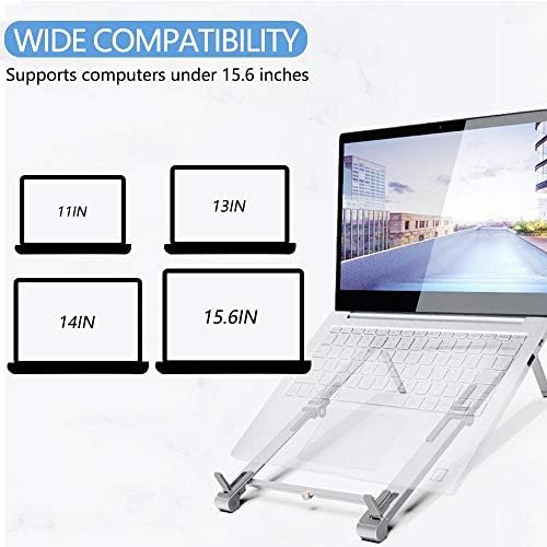 עמדת גלי קופסאות ותואמת תואם ל- Acer Chromebook 314 - עמדת אלומיניום בכיס 3 ב -1, נייד, עמדת צפייה רב