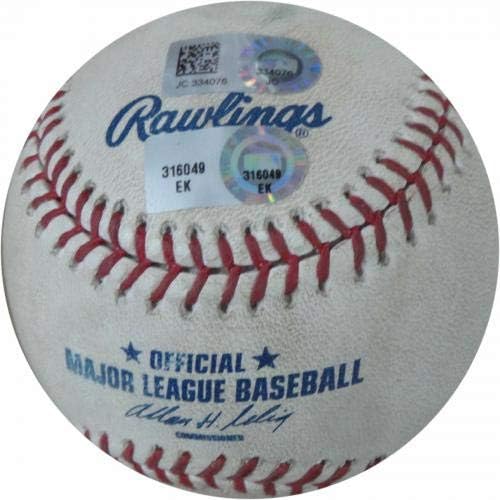 משחק קלייטון קרשו השתמש בבייסבול דודג'רס חתום 6/5/13 כריס דנורפיה 316049 - משחק MLB השתמש בייסבול