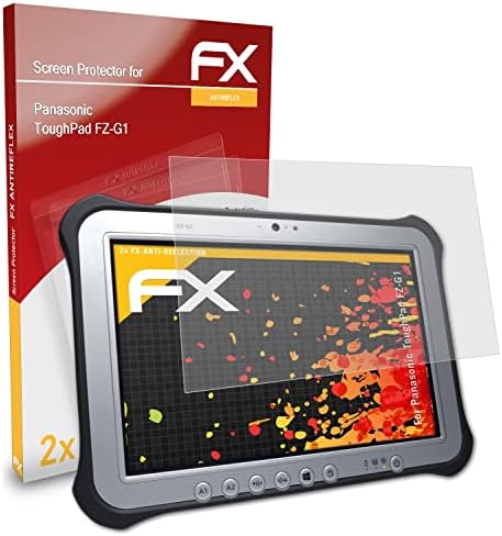מגן מסך Atfolix התואם לסרט הגנת המסך של Panasonic ToughPad FZ-G1, סרט מגן FX אנטי-רפלקטיבי וסופג זעזועים