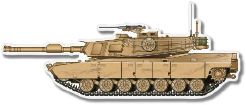 GT Graphics M1 Abrams Manks - מדבקות ויניל מדבקות אטומות למים