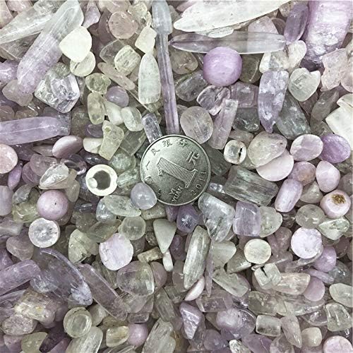 Ertiujg husong312 50g 8-12 ממ טבעי ספודומן קוורץ גביש אבן בתפזורת רייקי ריפוי ריפוי אבנים טבעיות ומינרלים