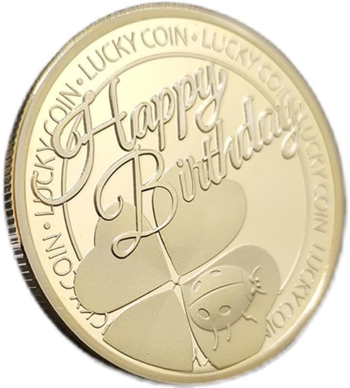 עוגת יום הולדת רוסית אוסף מטבעות זיכרון אוסף מטבע ברכת מזל טוב מדליית מתכת מטבע