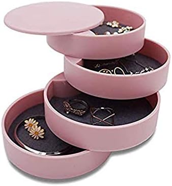 תכשיטים קופסאות תכשיטים של זצ'אן תכשיטים תכשיטים עם מארז מנעול מארגן שרשרת טבעת עגיל נייד נייד