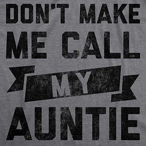 פעוט אל תגרום לי לקרוא לדודה שלי חולצת טש