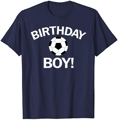 חולצת טריקו לכדורגל של ילד יום הולדת