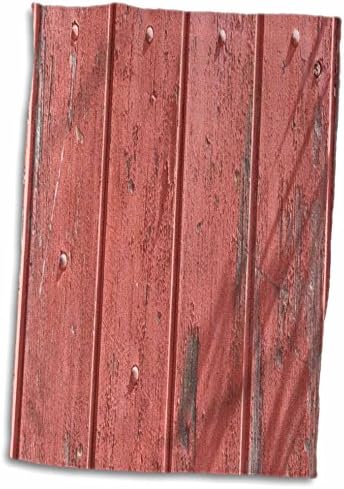 3drose פלורן - מרקמים III - הדפס גדר פילינג אדומה - מגבות