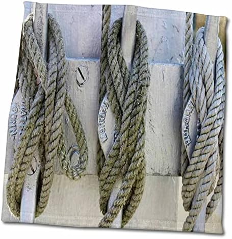 3 דרוז פלורן - תפאורה ימי - הדפס של קשרים ימיים שנתלו - מגבות