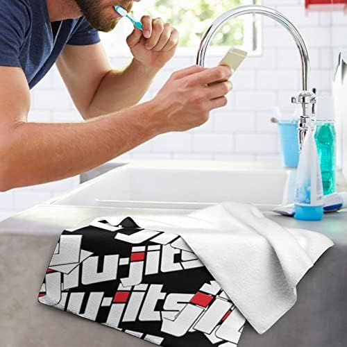 ג'יו ג'יטסו מגבת פנים מגבות פרימיום מגבות כביסה מטלית לשטוף למלון ספא וחדר אמבטיה