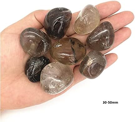 Shitou2231 100 גרם קוורץ מעושן טבעי גבישים גבישים קוורץ חצץ אבן מלוטש ריפוי אבנים טבעיות ומינרלים אבני